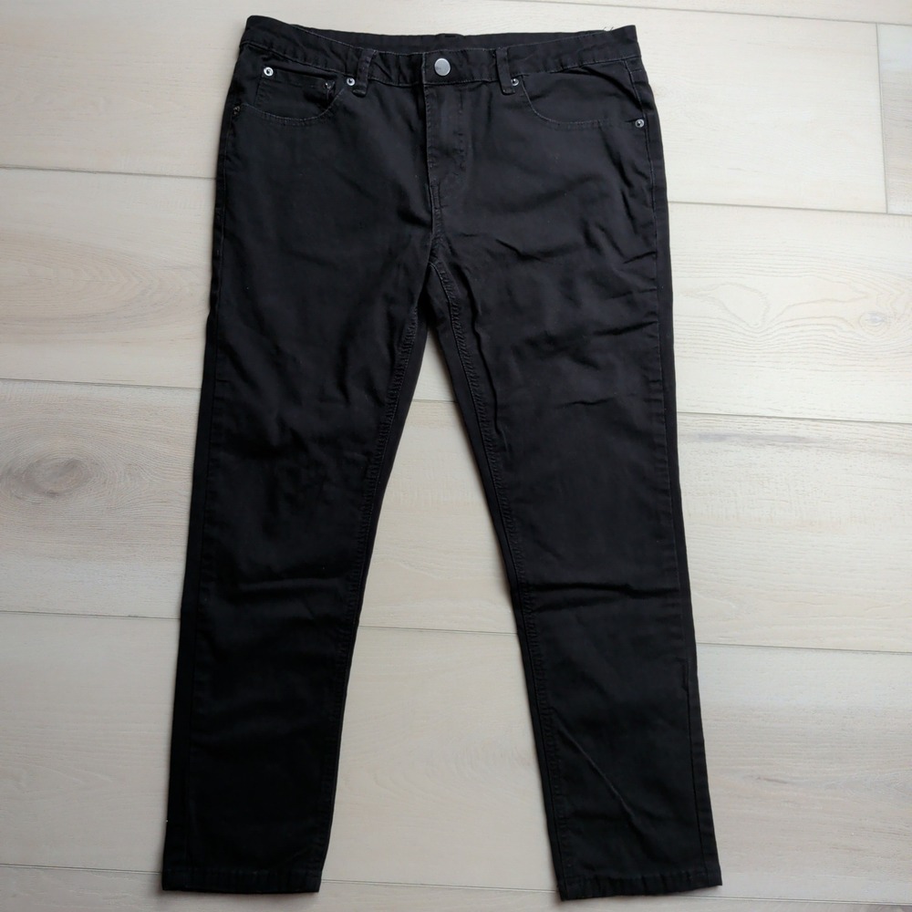 Under 510 U-510 Chino Pants Mens 32x26 Black Cotton Stretch Short King‎